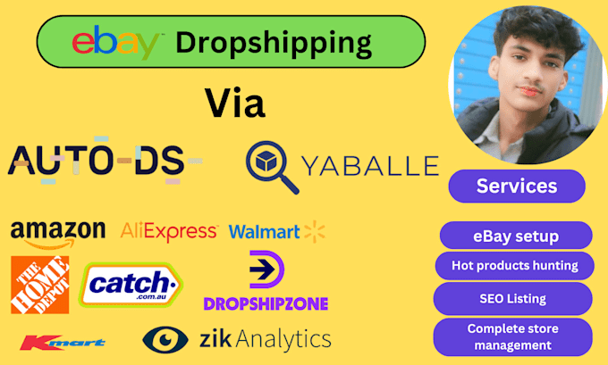 do amazon to ebay dropshipping top listing via autods