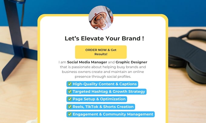 be your committed social media manager