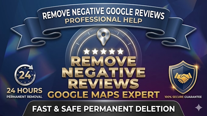 remove fake google maps and defaming business reviews