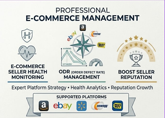 manage your ecommerce seller feedback, health and do odr