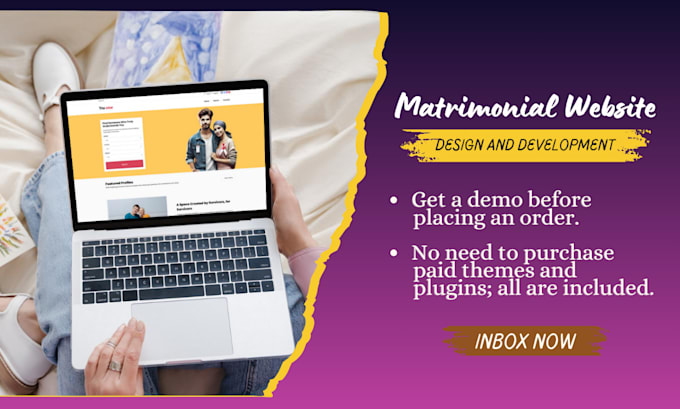 design and develop matrimonial wordpress website