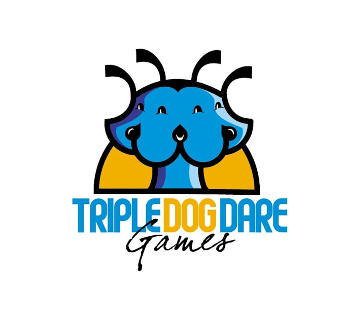 design triple dog dare games logo