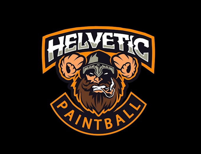 design high quality viking head logo