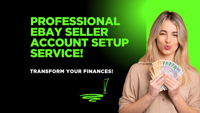 set up a secure ebay account for selling and dropshipping