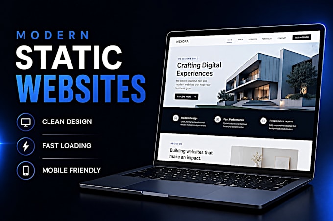 build a responsive, modern static website