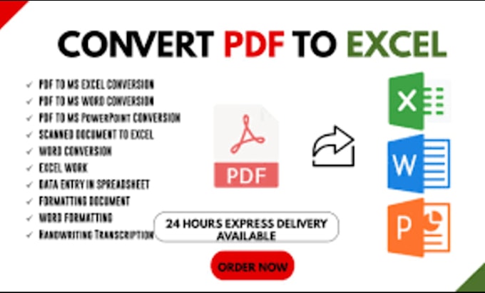 do pdf to exel,