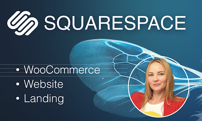 build and design squarespace custom website
