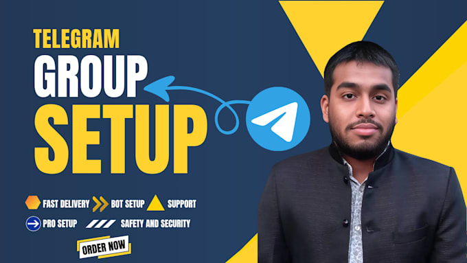 setup professional crypto telegram group with bots