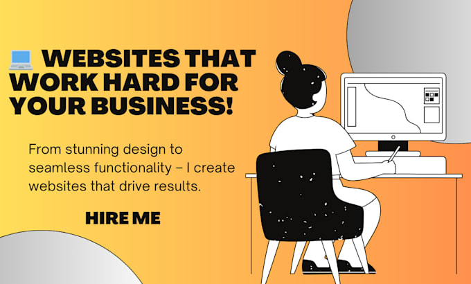 create a stunning, fast, SEO friendly website for you