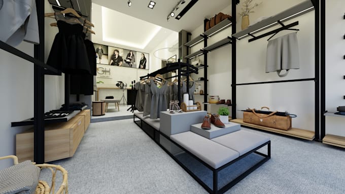 design retail store and commercial space interiors