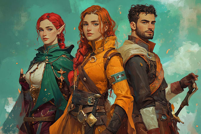 make beautiful sci fi, fantasy portraits
