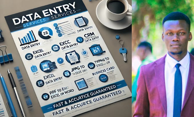 be your virtual assistant for data entry, typing, copy paste and web research