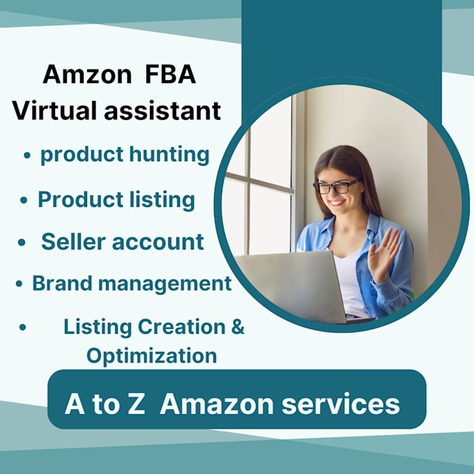 be professional amazon fba virtual assistant,amazon account manager
