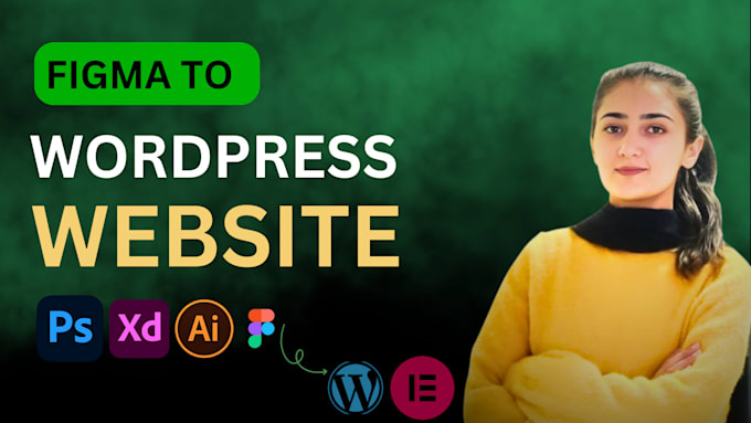 convert figma to wordpress, psd to wordpress, figma to elementor