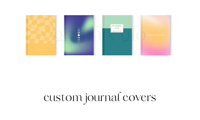design custom journal covers for your books