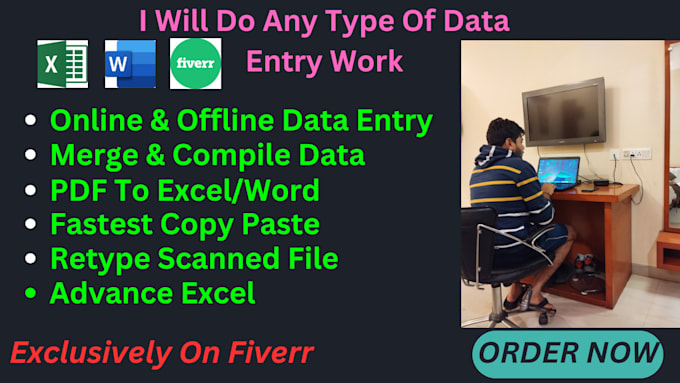 start data entry with accuracy and efficiency