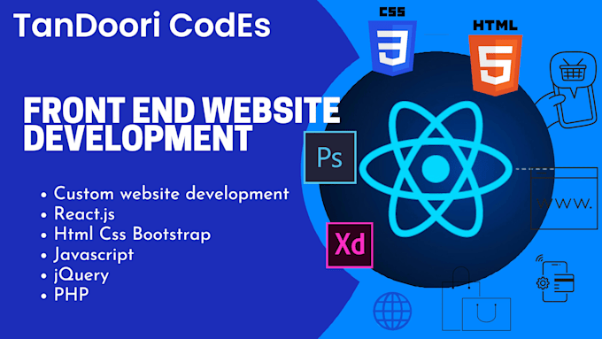 create custom websites, full stack web development