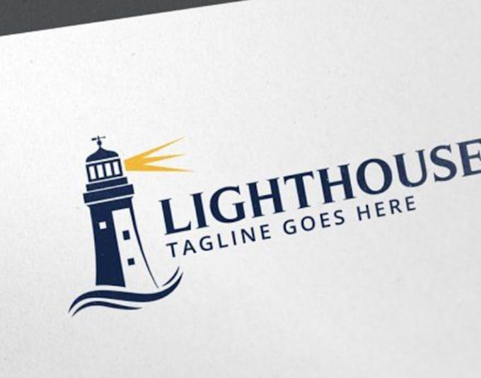 create custom lighthouse logo tailored to your brand