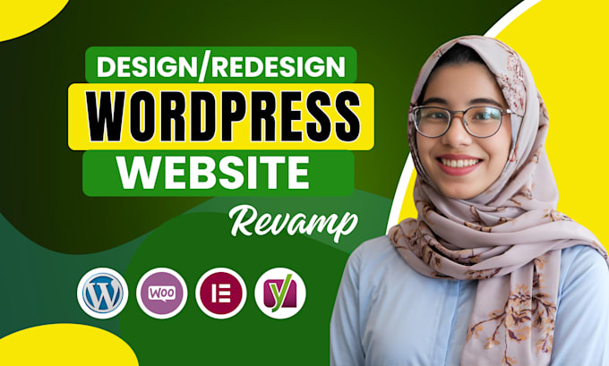 do wordpress website development, design, redesign or revamp website