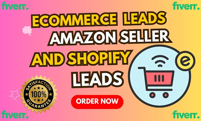 do shopify and amazon seller leads ecommerce email listing