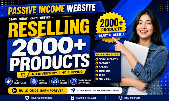 build a wordpress digital download store and resell products