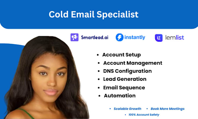 Setup instantly ai smartlead and lemlist for cold email outreach by ...