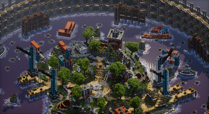 build for you spawn, lobby, maps, or structures for your minecraft server