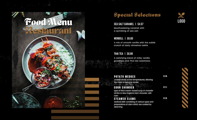 do modern restaurant menu design, food menu, restaurant menu