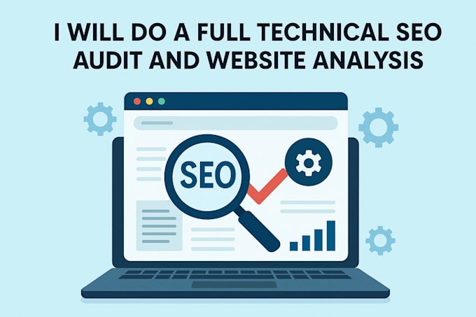 do a full technical SEO audit and website analysis