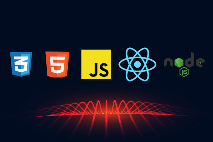 do website development, responsive website design as a full stack developer