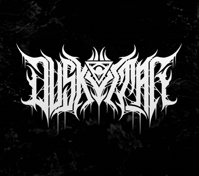 create black metal logo bands