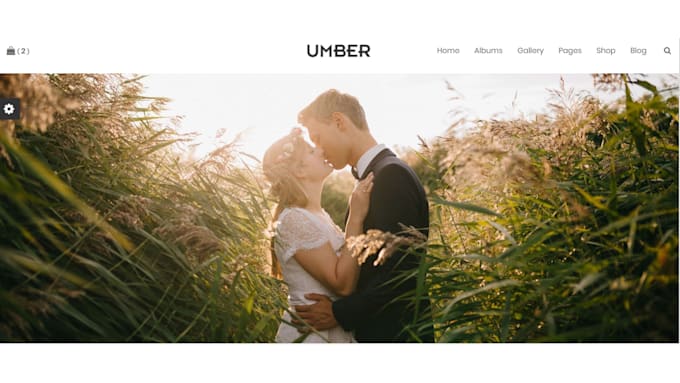 design a stunning photography website, professional photographer website