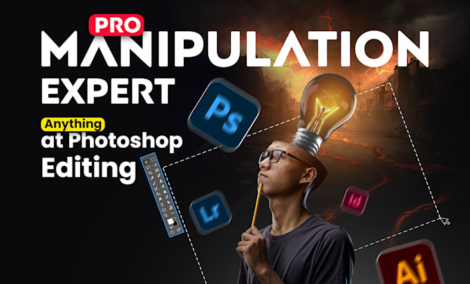provide professional photoshop editing and image manipulation services