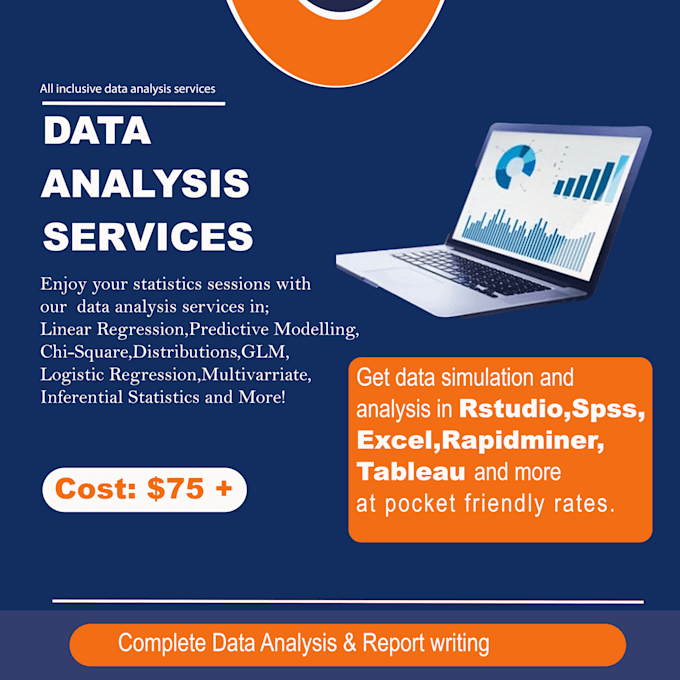 analyse and visualize data in rstudio,spss and excel