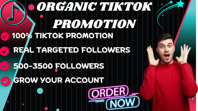 complete tiktok promtion criteria organically
