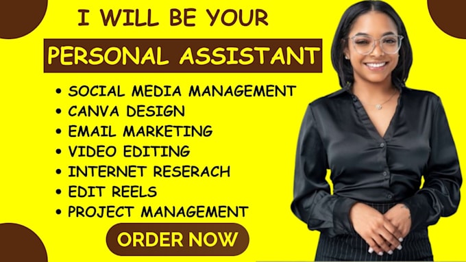 be your executive personal virtual assistant social media virtual assistant
