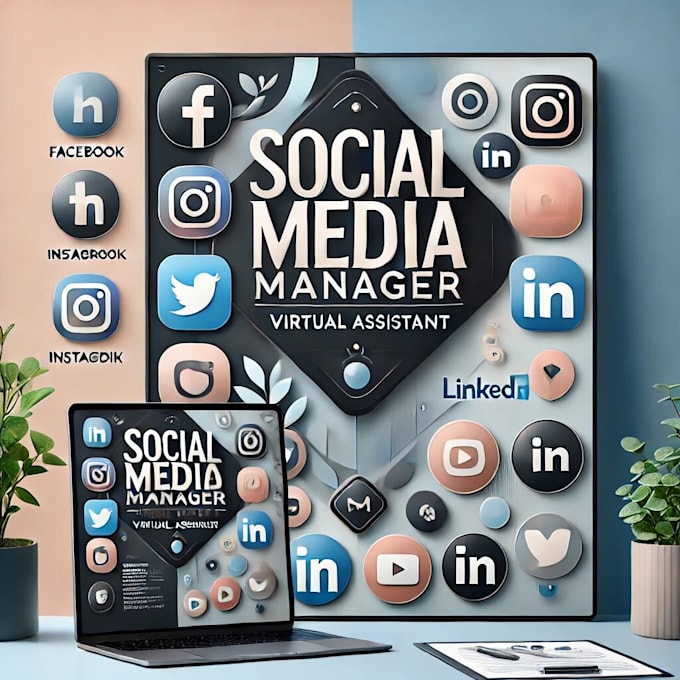 be your social media manager or VA