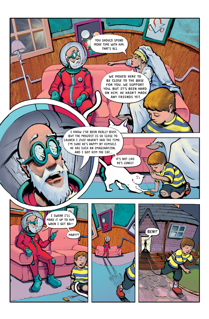 be your comic book colorist
