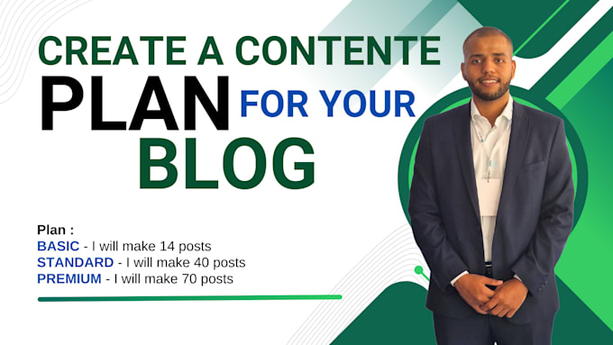 create a SEO blog content plan and content calendar