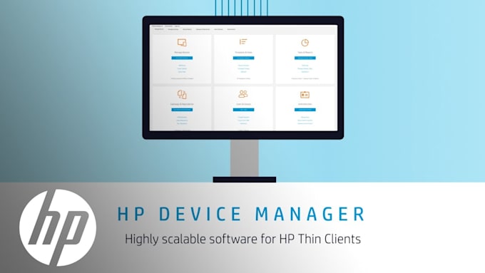 configure hp device manager istances for hp thin clients