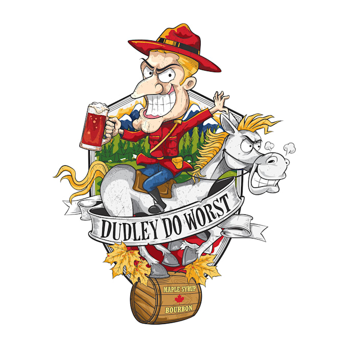 design awesome bar mascot logo