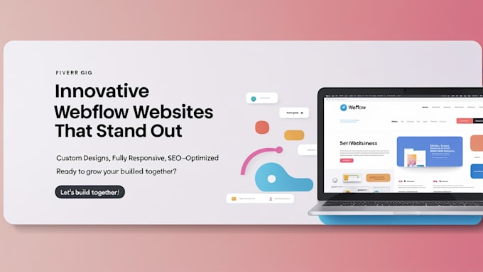 design or redesign your webflow website