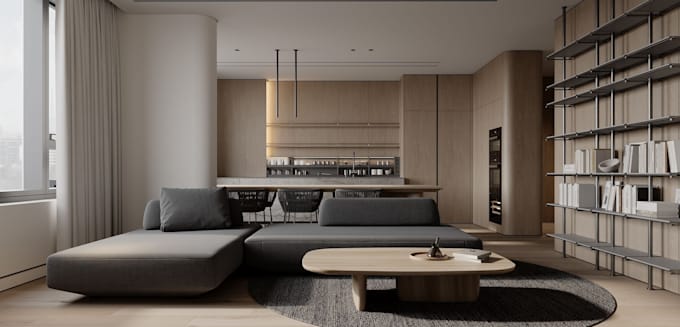 do photorealistic interior rendering for you