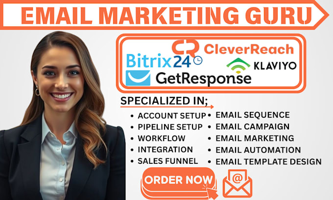 cleverreach getresponse campaign shopify klaviyo email marketing omnisend flows