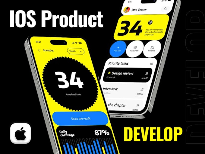 develop ios iphone app in swift with firebase or rest api