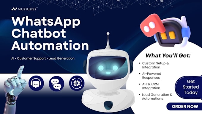do ai chatbot development, whatsapp chatbot, website chatbot