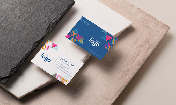 do professional luxury custom  business card design and logo design