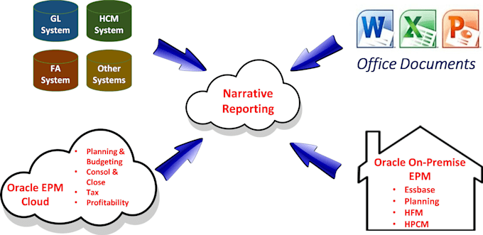 provide oracle epm expert narrative reporting services
