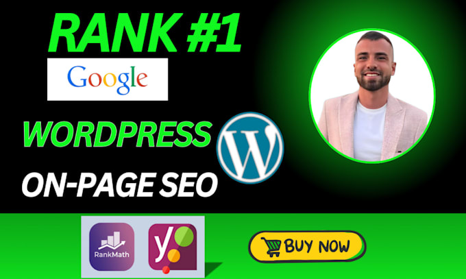 do website optimization with on page SEO of wordpress, wix and shopify