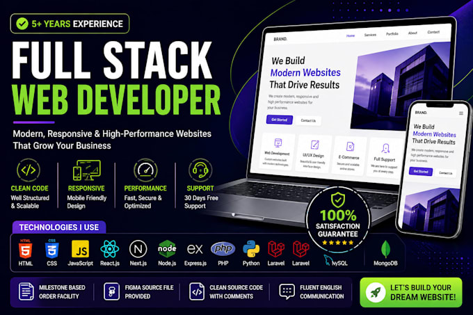 develop a website or app for your business